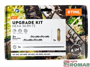 Zestaw modernizacyjny nr 4 STIHL HEXA 72DL 2x łańcuch HEXA + pilnik
