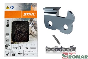 Łańcuch tnący STIHL Rapid HEXA 3/8" 1,6mm 72DL MS460 MS461 MS462 MS500i MS651 MS661