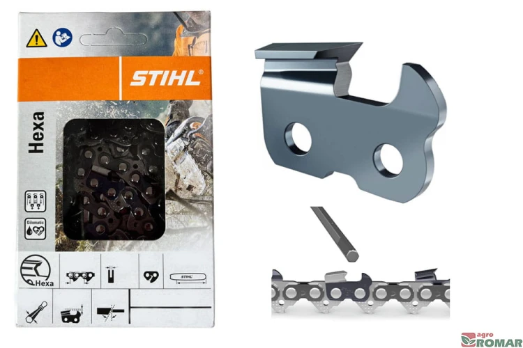 Łańcuch tnący STIHL HEXA 3/8" 1,6mm 60DL z rolki MS362 MS400 MS460 MS461 MS462