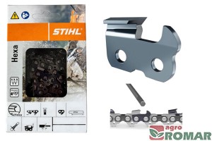Łańcuch tnący STIHL HEXA 3/8" 1,6mm 91DL z rolki MS362 MS400 MS460 MS461 MS462