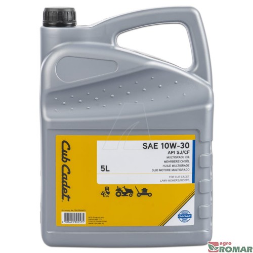 Olej Cub Cadet do silnika