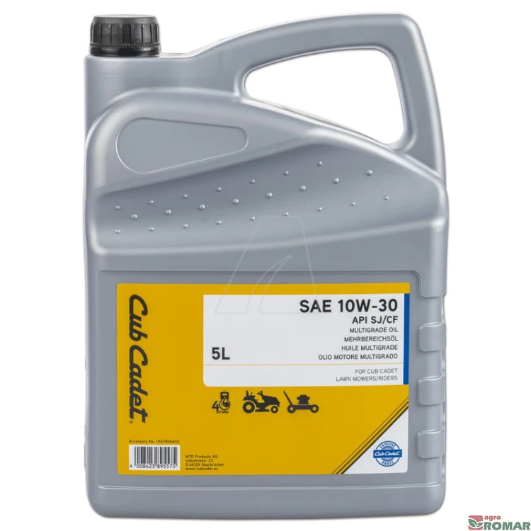 Olej Cub Cadet do silnika