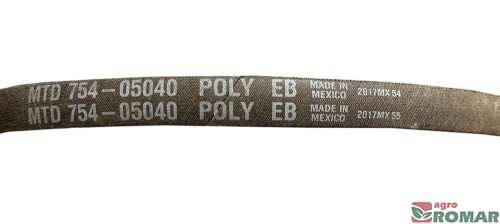 754-05040 pasek klinowy wariatora do traktora kosiarki cub cadet
