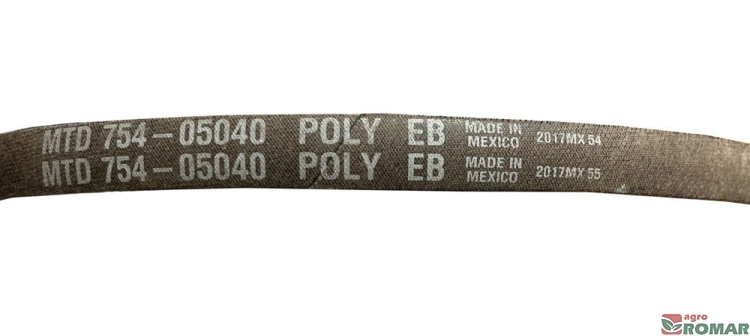 754-05040 pasek klinowy wariatora do traktora kosiarki cub cadet