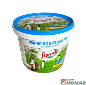 Wapno do bielenia pni i odkwaszania podłoży 1kg Florovit 