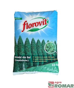 Nawóz do tui żywotników 10kg Florovit worek