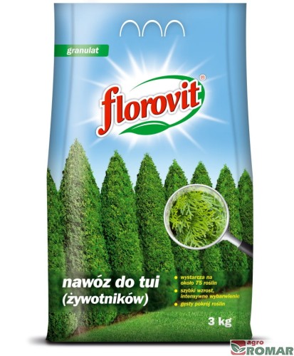 Nawóż do tui (żywotników) 3 kg Florovit.jpg