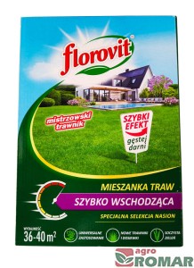 Trawa szybko wschodząca 0,9kg Florovit 40m2