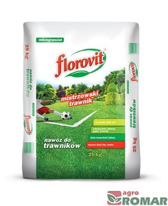 Nawóz Mistrzowski Trawnik 25 kg Florovit (750 m²)