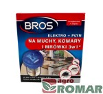 Elektro 3w1 muchy, komary, mrówki płyn Bros