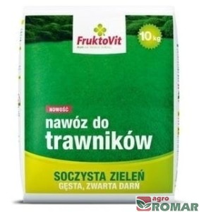 Nawóz do trawnika 10 kg Fruktovit na 220 m²