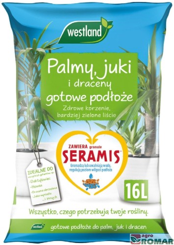 Gotowe podłoże do palm, juk i dracen 16l Westland