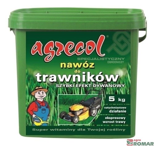 Nawóz do trawników Szybki Efekt Dywanowy  5kg Agrecol