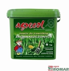 Nawóz do trawników zachwaszczonych 5kg Agrecol
