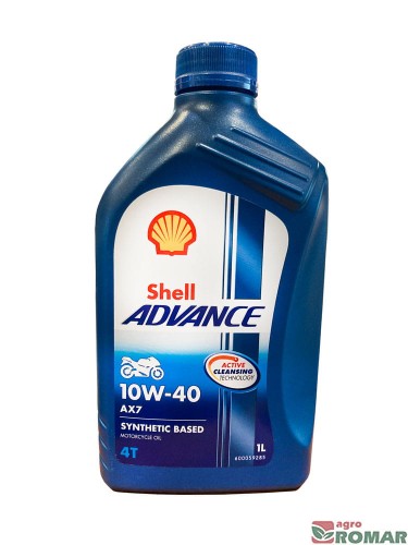 Olej do motocykla czterosuwowego Shell Advance
