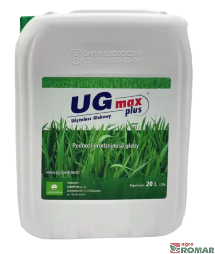 Użyźniacz glebowy UGmax plus opakowanie 20 litrów