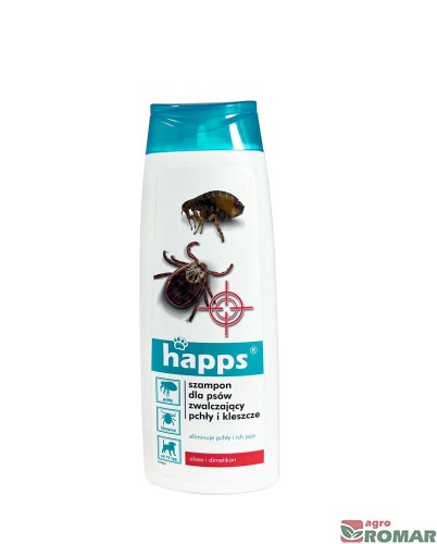 Szampon-dla-psów-zwalczający-pchły-i-kleszcze-250-ml-Happs