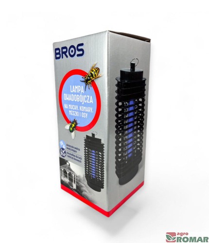 Lampa-owadobójcza-na-muchy,-komary,-meszki-i-osy-Bros--bok