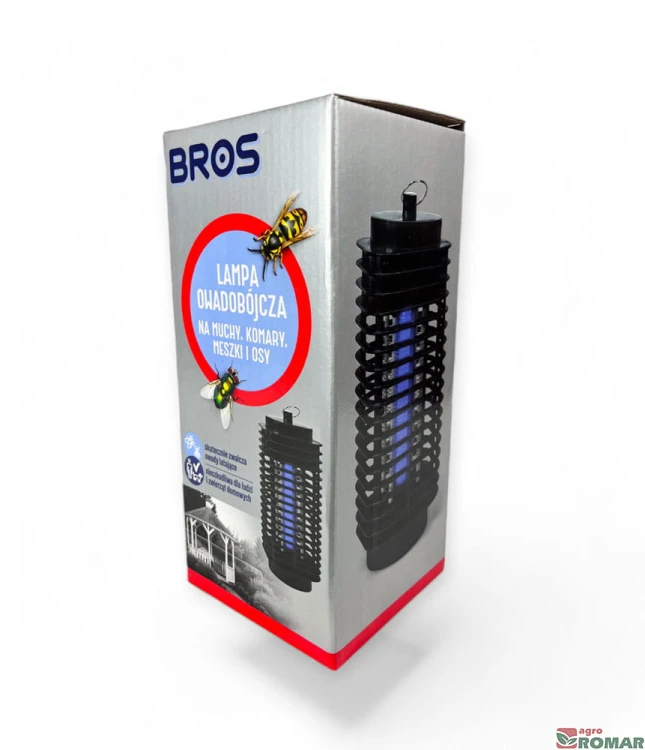 Lampa-owadobójcza-na-muchy,-komary,-meszki-i-osy-Bros--bok