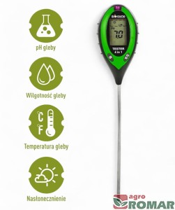 Elektroniczny tester podłoża 4w1 Biogród