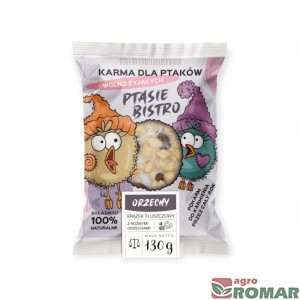 Krążek tłuszczowy z orzechami Ptasie Bistro 130 g