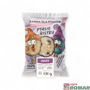 Krążek tłuszczowy z suszonymi owocami Ptasie Bistro 130 g