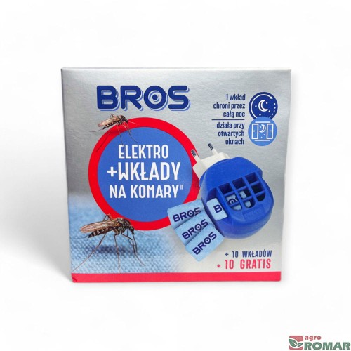 Elktro-+-wkłady-na-komary-Bros-10+10-Gratis