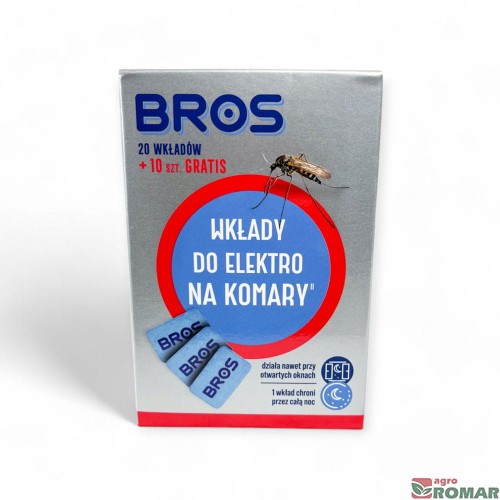 Wkłady-do-Elekro-na-komary-Bros-20-+-10-szt