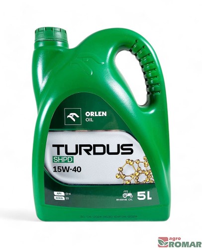 Olej-silnikowyTurdus-SHPD-15W-40-(5-litrów)-Orlen-Oil