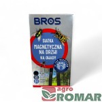 Siatka magnetyczna na drzwi na owady czarna moskitiera Bros