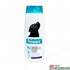 Szampon pielęgnacyjny dla psów o sierści ciemnej Happs 200 ml