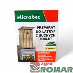 Preparat do latryn i suchych toalet Microbec 4 saszetki eukaliptus