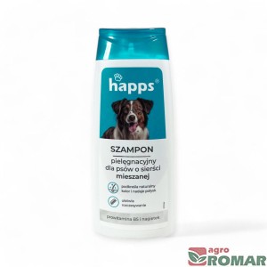 Szampon pielęgnacyjny dla psów o sierści mieszanej Happs 200 ml