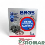 Spirale z dekoracyjną osłonką na komary Bros (6 szt. + osłonka)