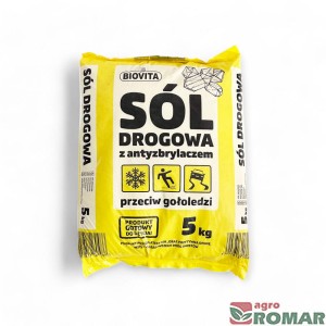 Sól drogowa z antyzbrylaczem Biovita 5 kg