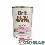 Mokra karma dla psa Mono Protein Rabbit Brit 400g (z królikiem)