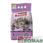 Żwirek dla kotów Super Benek Standard o zapachu lawendy 5l
