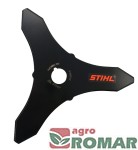 Nóż do wycinania zarośli (trójząb) 250mm, otwór 25,4 mm