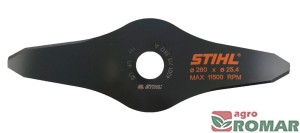 Tarcza do cięcia trawy 260-2, otwór 25,4mm