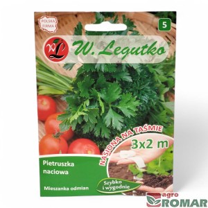 Pietruszka naciowa mieszanka odmian 6m taśma, W. Legutko