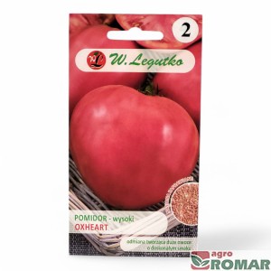 Pomidor Oxheart Bawole Serce 0.20g nasiona zaprawiane, W. Legutko