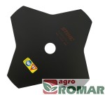 Tarcza do cięcia trawy 230-4, otwór 25,4mm