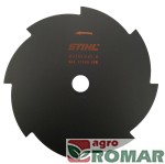 Tarcza do cięcia trawy 230-8, otwór 25,4mm