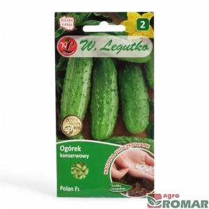 Ogórek Polan nasiona otoczkowane F1 50szt., W. Legutko