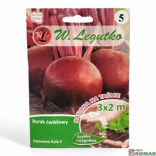 Burak ćwikłowy czerwona kula taśma.jpg
