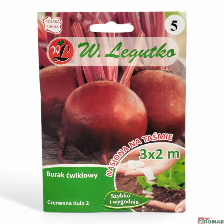 Burak ćwikłowy czerwona kula taśma.jpg