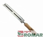 Prowadnik pilnika do pił tarczowych z zębami przecinakowymi