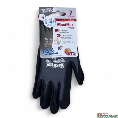 Rękawice MaxiFlex rozm. 7  S ATG