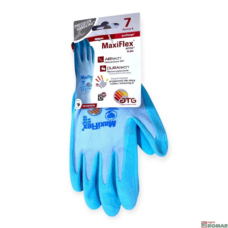 Rękawice MaxiFlex roz. 7 S ATG