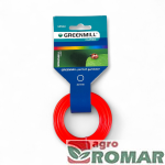 Żyłka tnąca do podkaszarek okrągła 2,0 mm x 10 m Greenmill